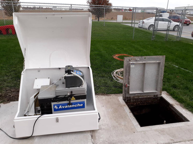Fremont NE - Royal Canin - Precision Systems Storm Box and ISCO Avalench Portable Refrigerated Sampler 