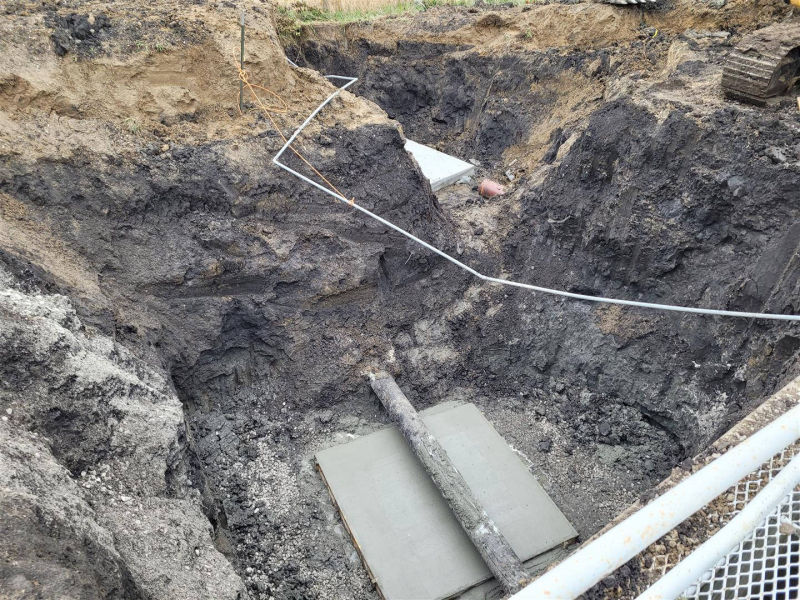 Lyons, NE - VPC Fiberglass metering manholes