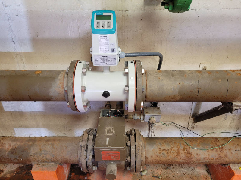 Blair NE - Replaced old magmeters with Siemens Sitrans F M Mag6000.