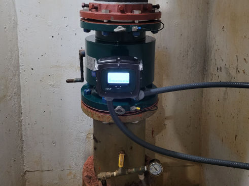 Princeton MO - Replaced an old impeller flowmeter with 8
