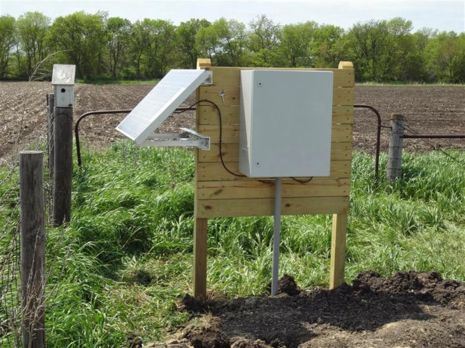 Avoca, IA - Flow Meter, Solar Panel, Metering Manhole