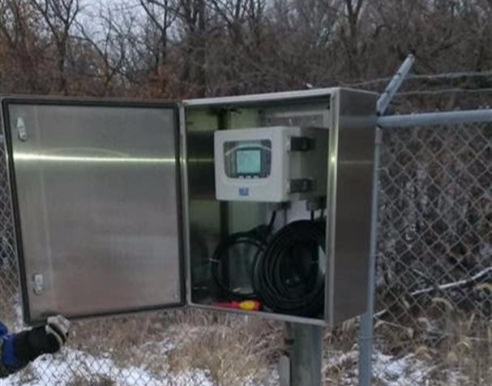 Council Bluffs, IA - Risen Son - Teledyne ISCO Signature Ultrasonic Flow Meter and Strainless Enclosure