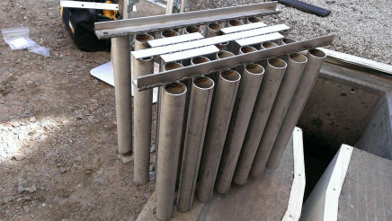 GPM Stainless Steel Baffle Rack