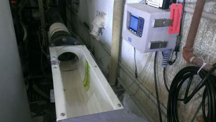 Atlantic, IA - Mahle - Flume and Flow Meter Installation