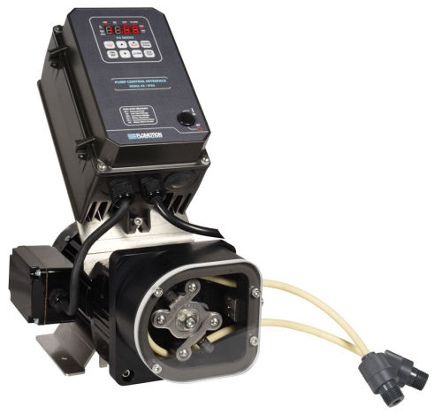 Flomotion H21 Series Peristaltic Pumps with NEMA 4X Remote or Built-in Controller.