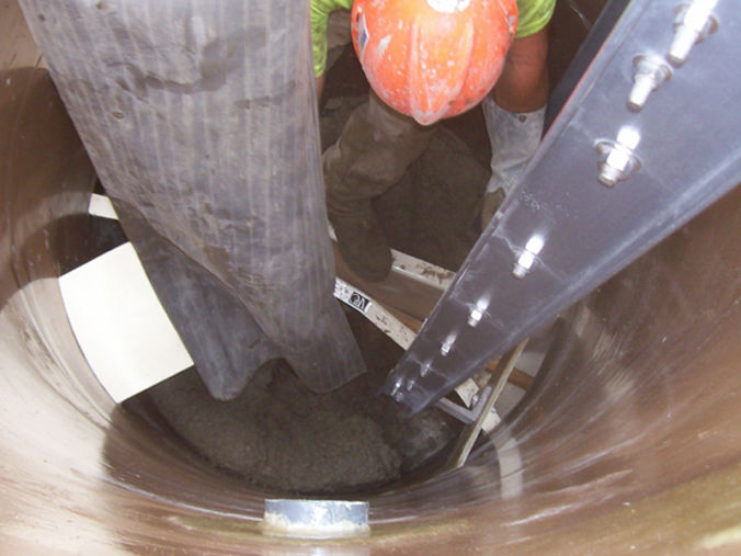 VCP Fiberglass Metering Manhole